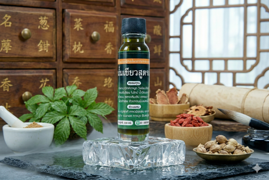 น้ำมันเขียวสูตรเย็น