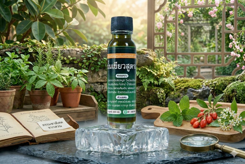 น้ำมันเขียวสูตรเย็น