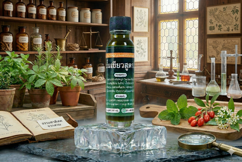 น้ำมันเขียวสูตรเย็น