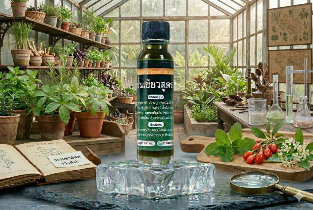 น้ำมันเขียวสูตรเย็น