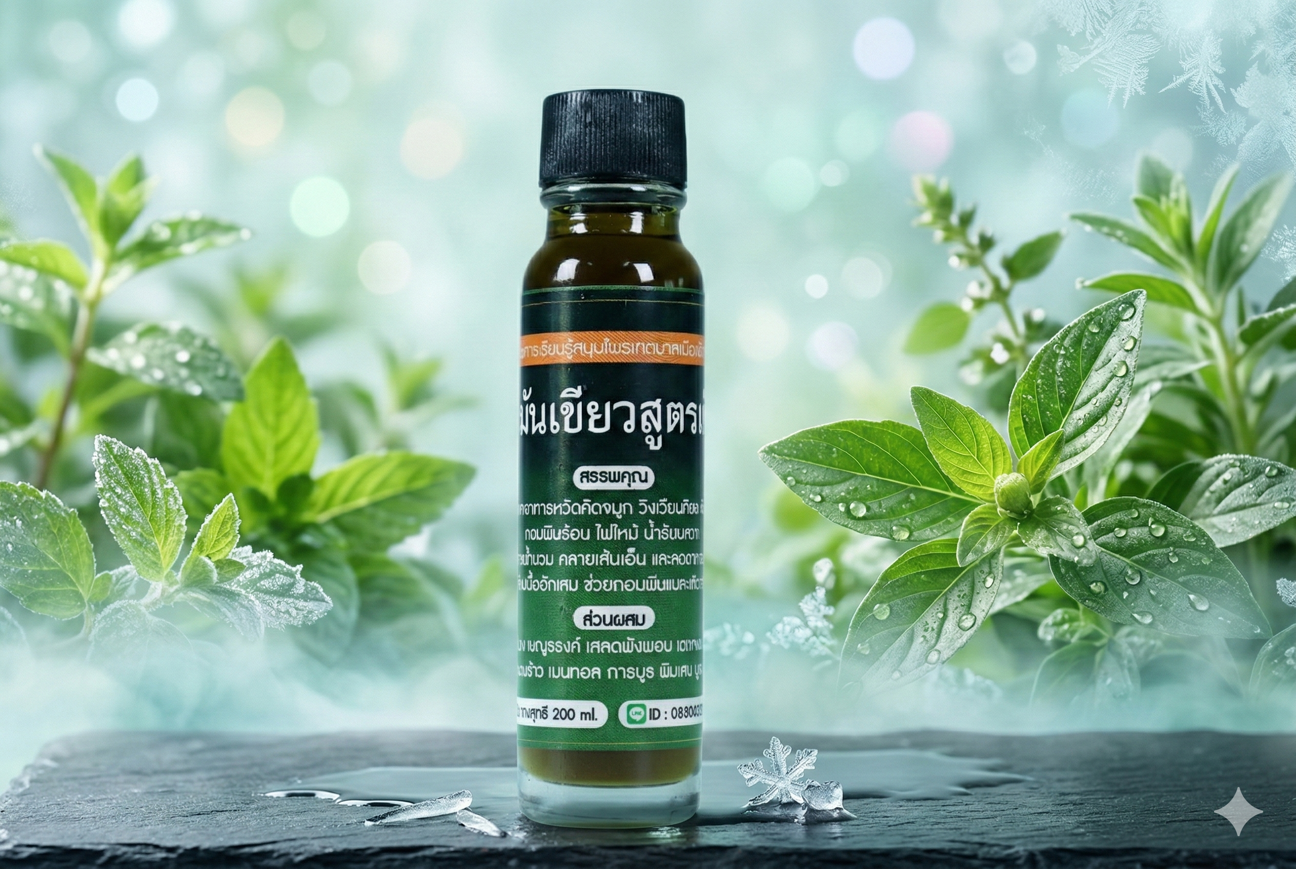 น้ำมันเขียวสูตรเย็น