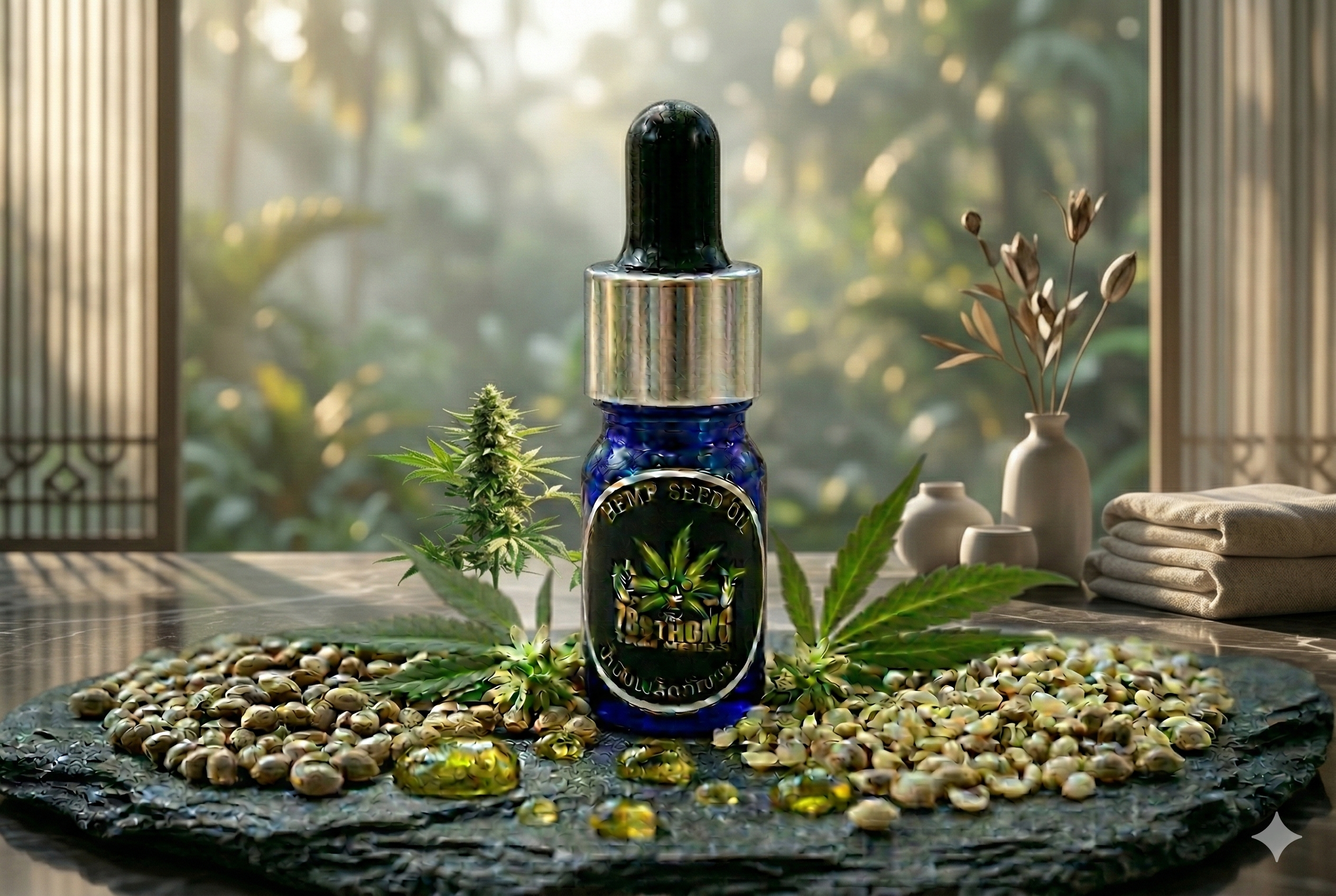 น้ำมันเมล็ดกัญชง