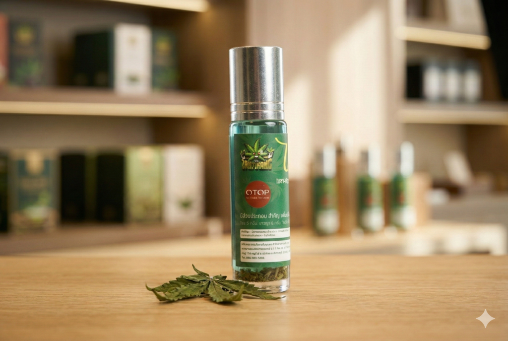 พิมเสนไพรกัญชง