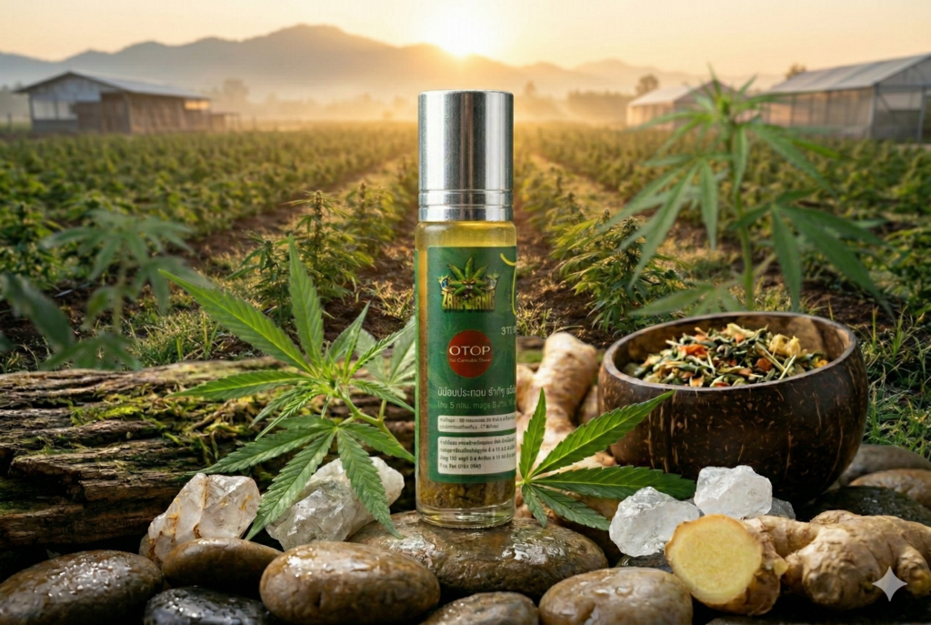 พิมเสนไพรกัญชง