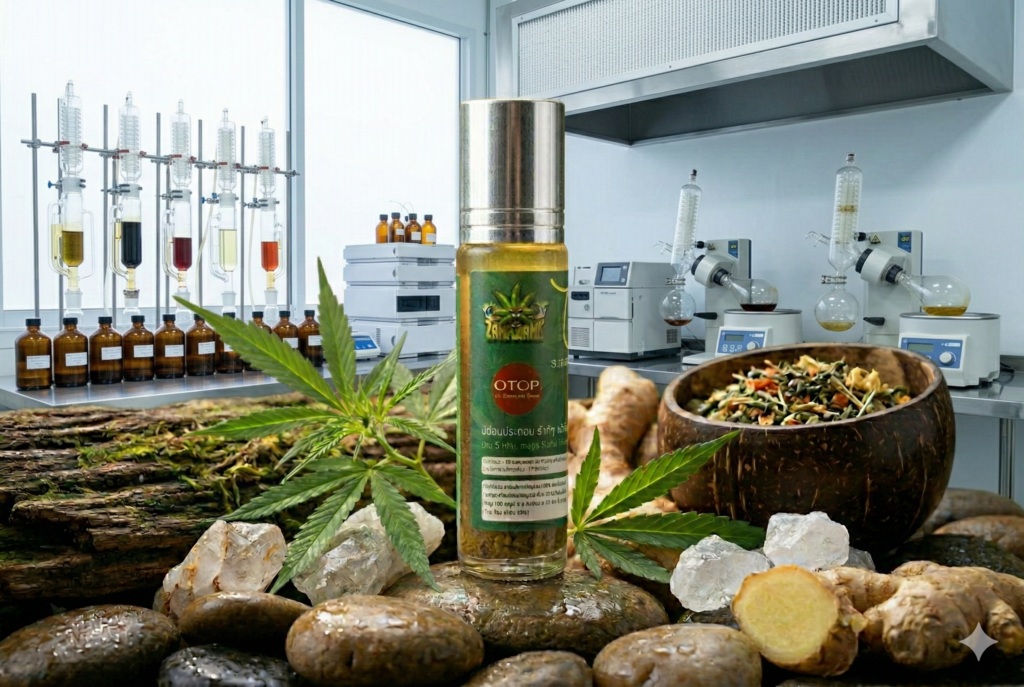 พิมเสนไพรกัญชง