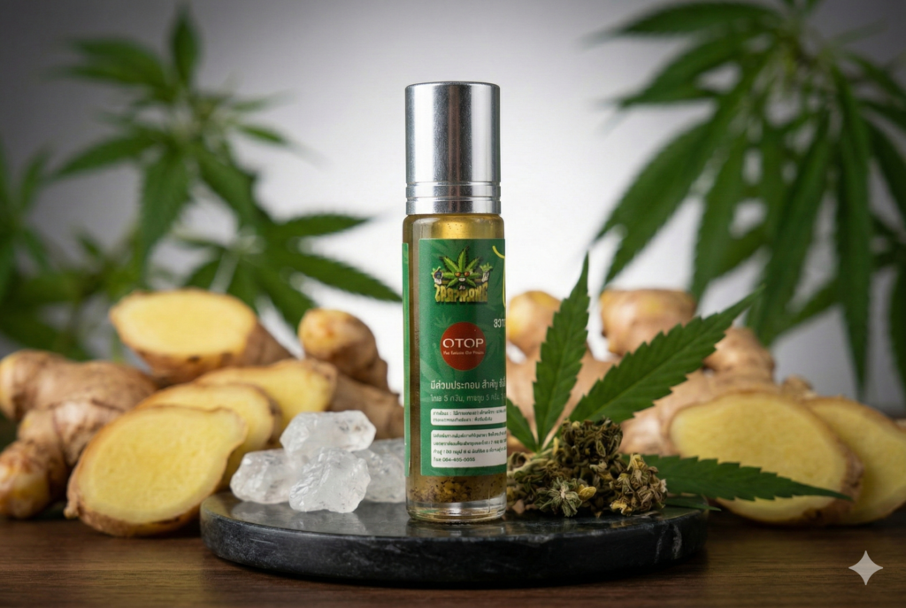 พิมเสนไพรกัญชง