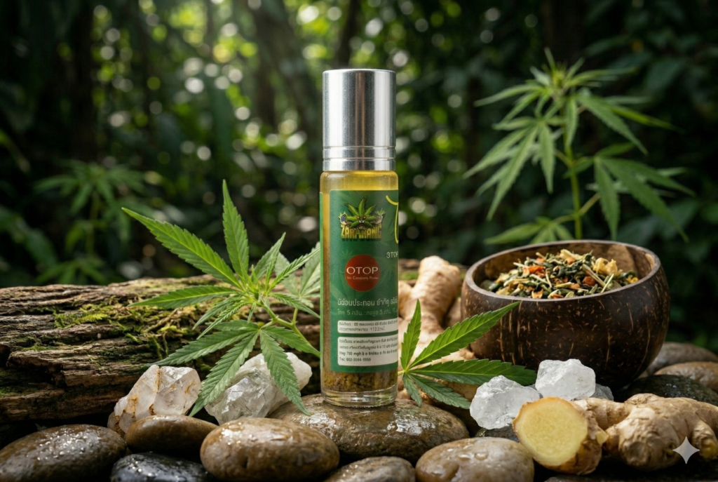 พิมเสนไพรกัญชง