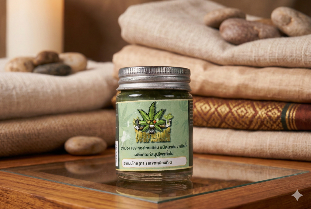 ยาดมสมุนไพรกัญชง