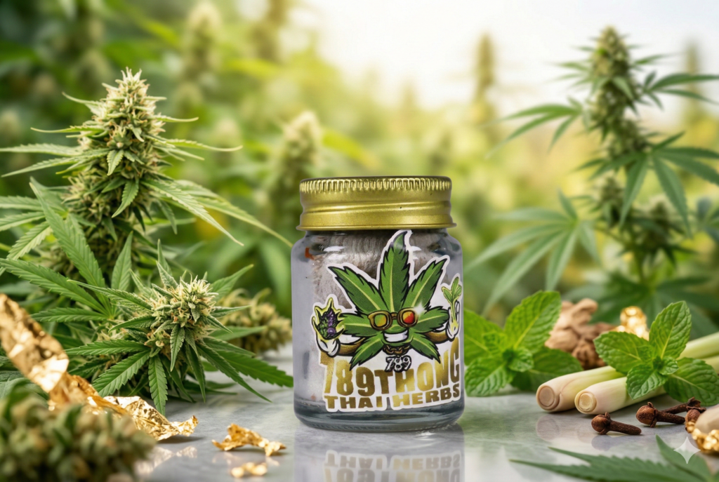 ยาดมสมุนไพรกัญชง