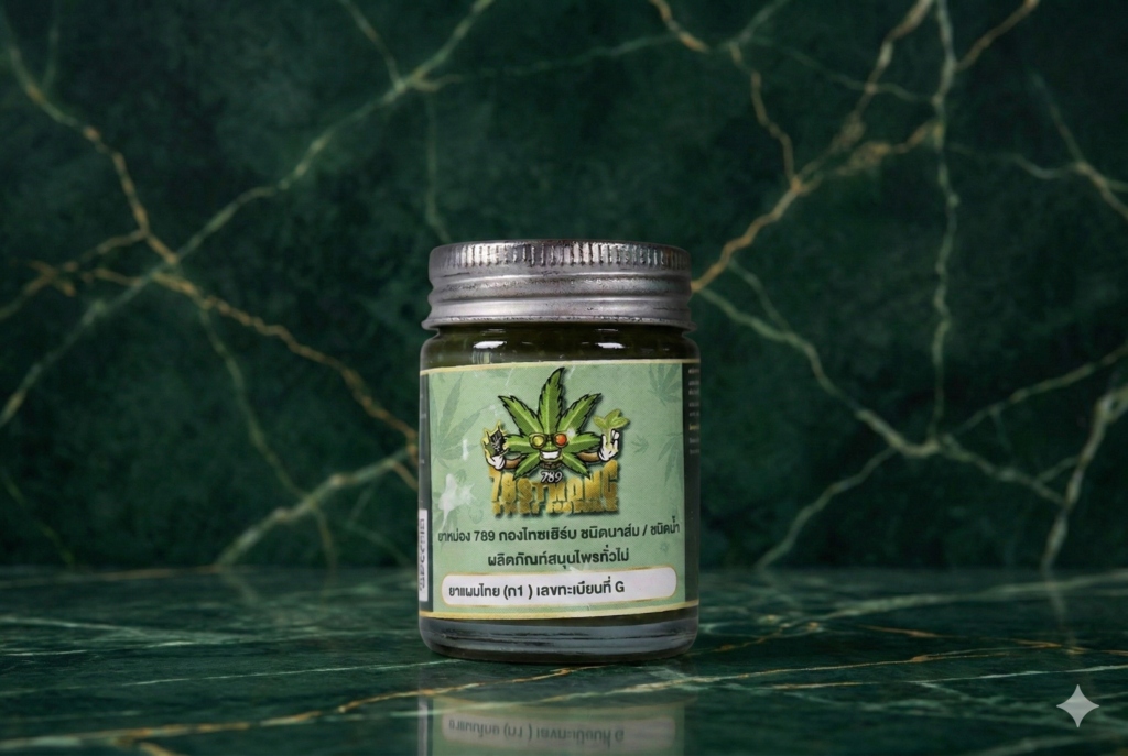 ยาดมสมุนไพรกัญชง