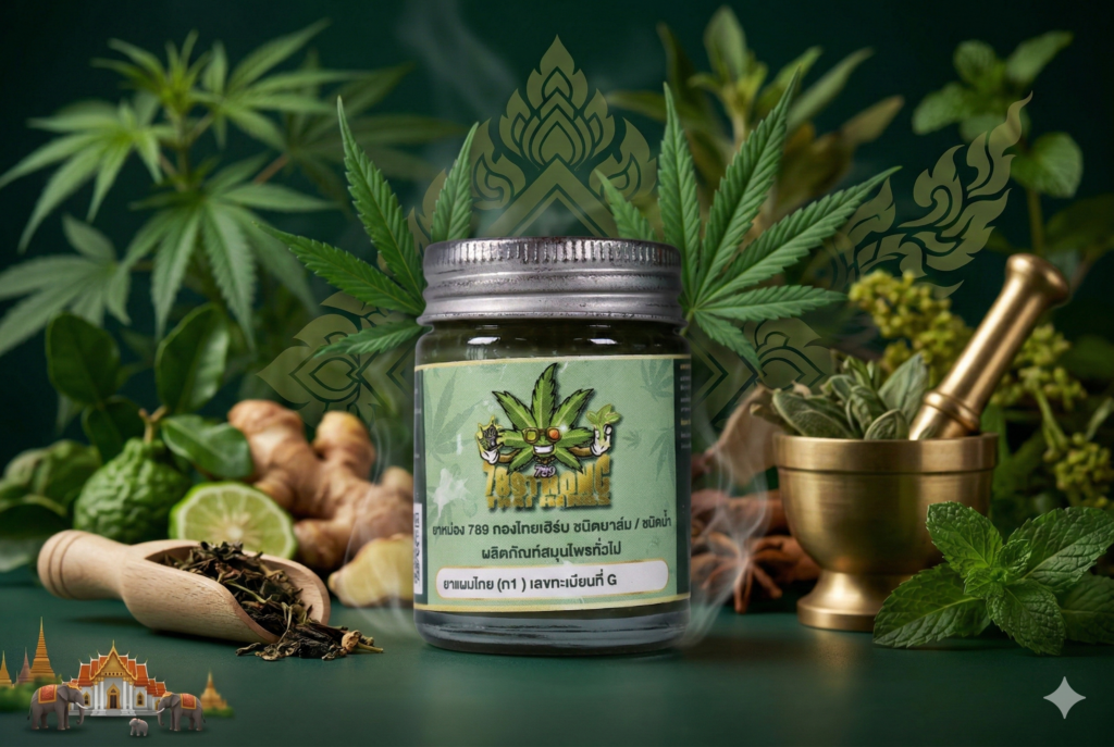 ยาดมสมุนไพรกัญชง