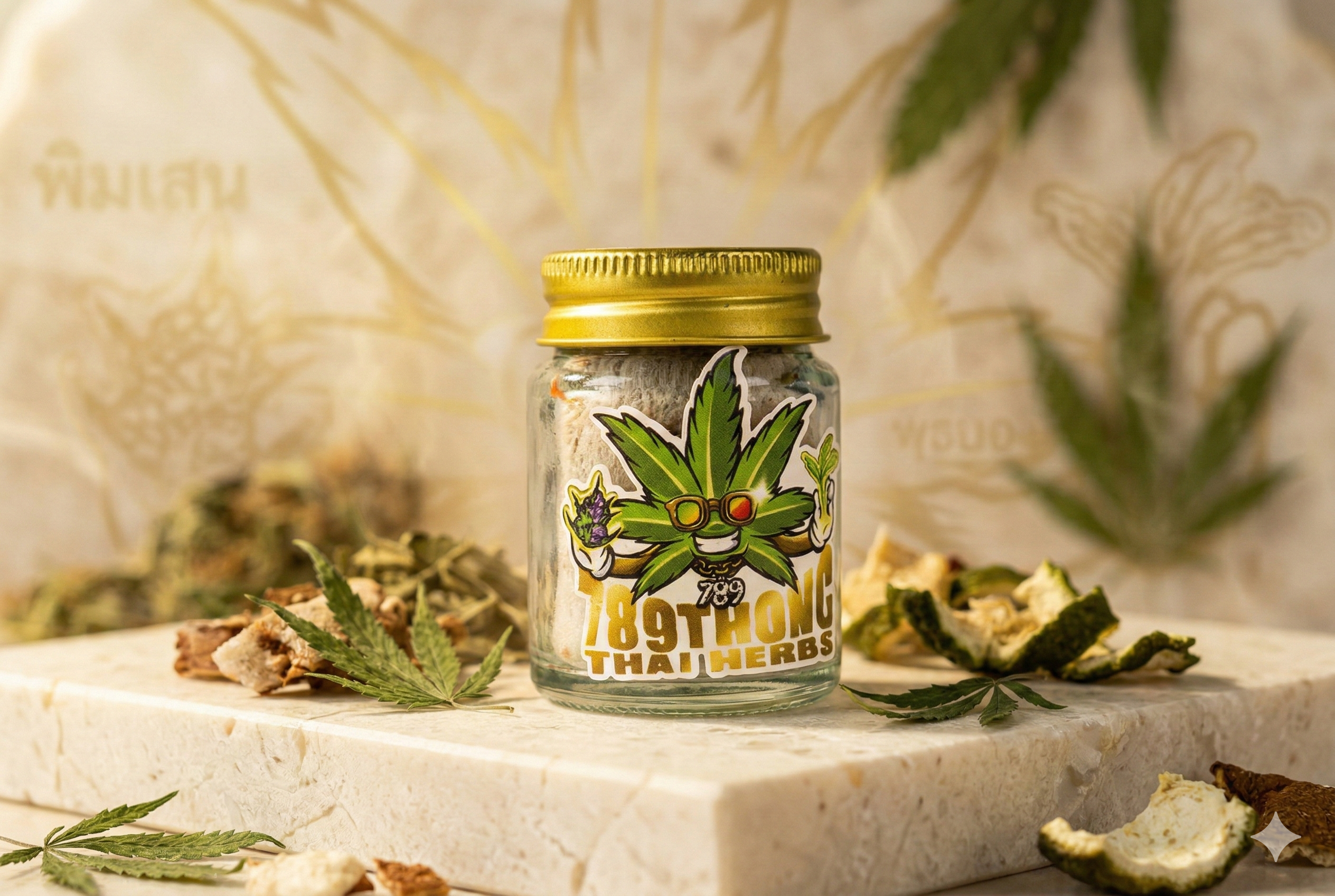 ยาดมสมุนไพรกัญชง