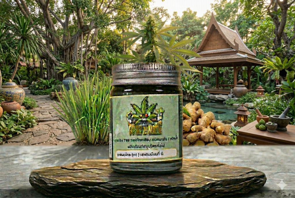 ยาดมสมุนไพรกัญชง