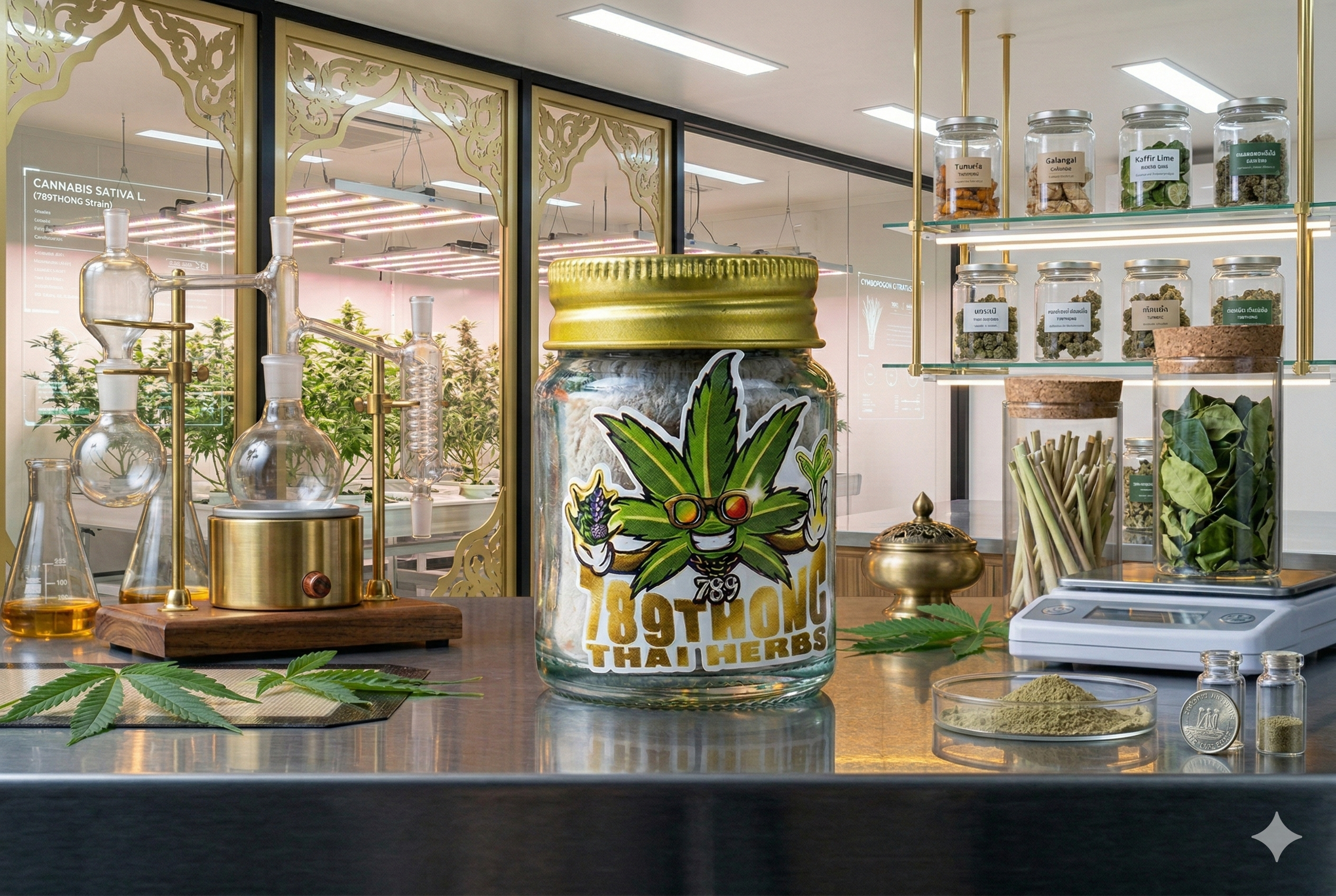 ยาดมสมุนไพรกัญชง