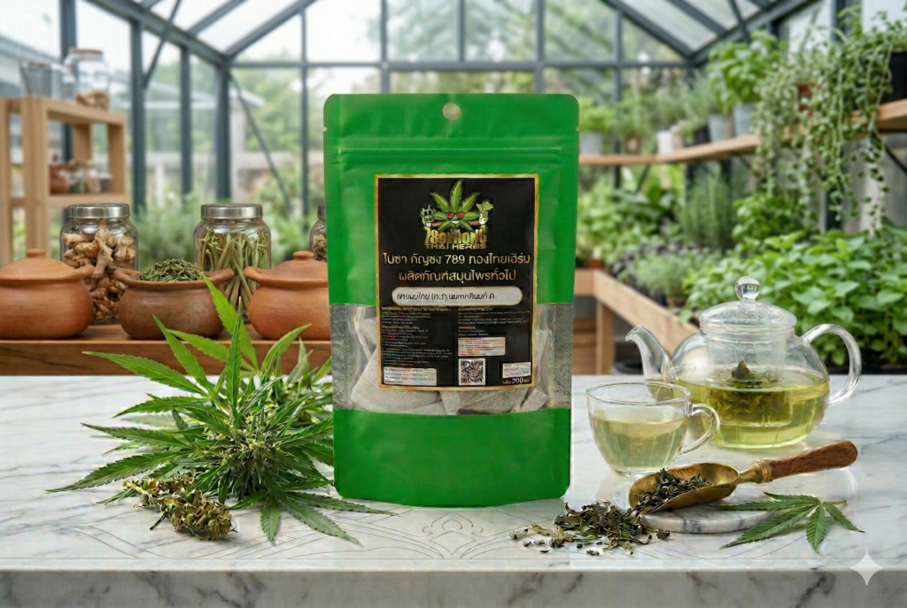 ใบชากัญชง