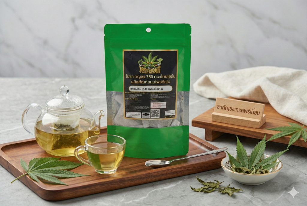 ใบชากัญชง