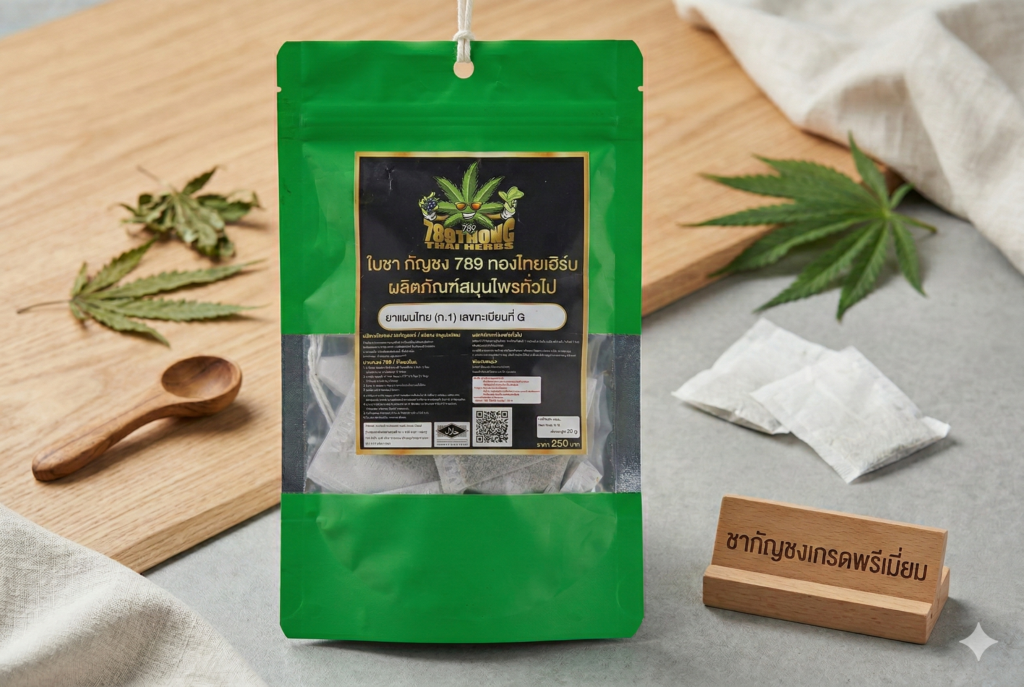 ใบชากัญชง