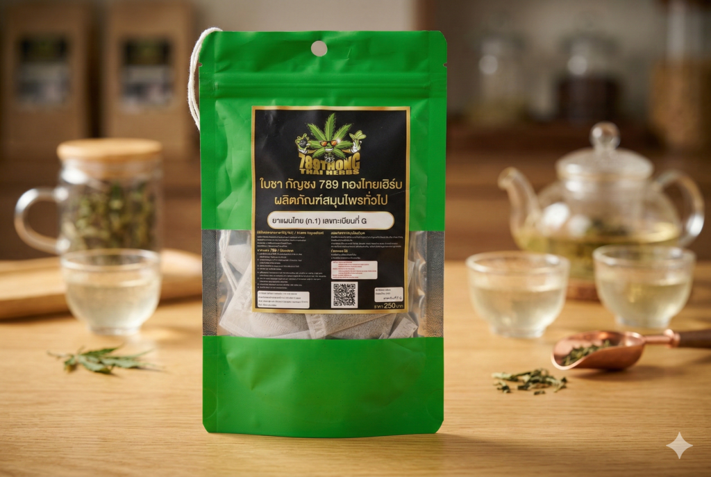 ใบชากัญชง